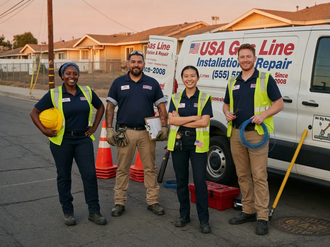 Gas Line Installation company in Ecleto, TX